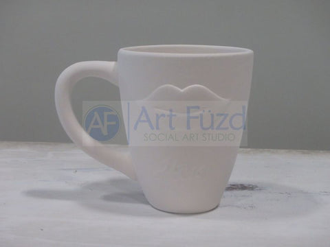 Hers Mug with Lips (12 oz.) ~ 3.75 x 4.5