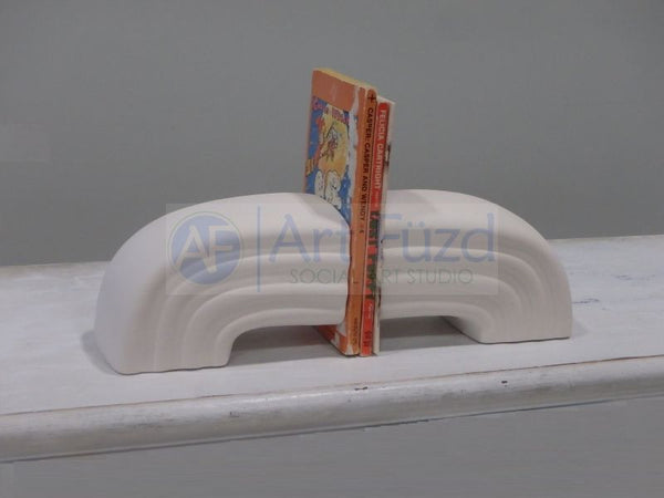 Rainbow Set of Bookends ~ 7.5 x 3.75 x 5 (each section)