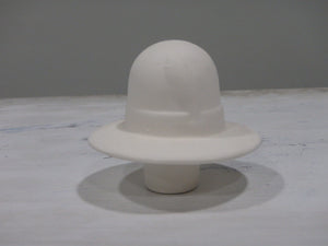 Hat with Feather Bottle Stopper ~ Approx. 2 x 3