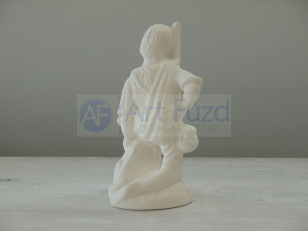 Medium Shepherd Boy with Dog ~ 2.75 x 2.75 x 5