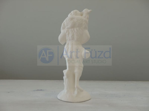 Medium Shepherd Boy with Lamb on His Shoulders ~ 2.5 x 2.5 x 6.75