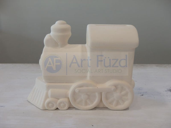 Classical Train Bank, includes Stopper ~ 6 x 2.5 x 4.25