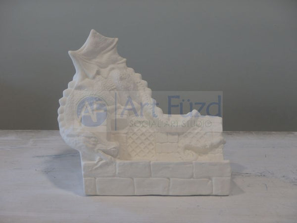 Dragon Business Card Holder ~ 6 x 4 x 5.25