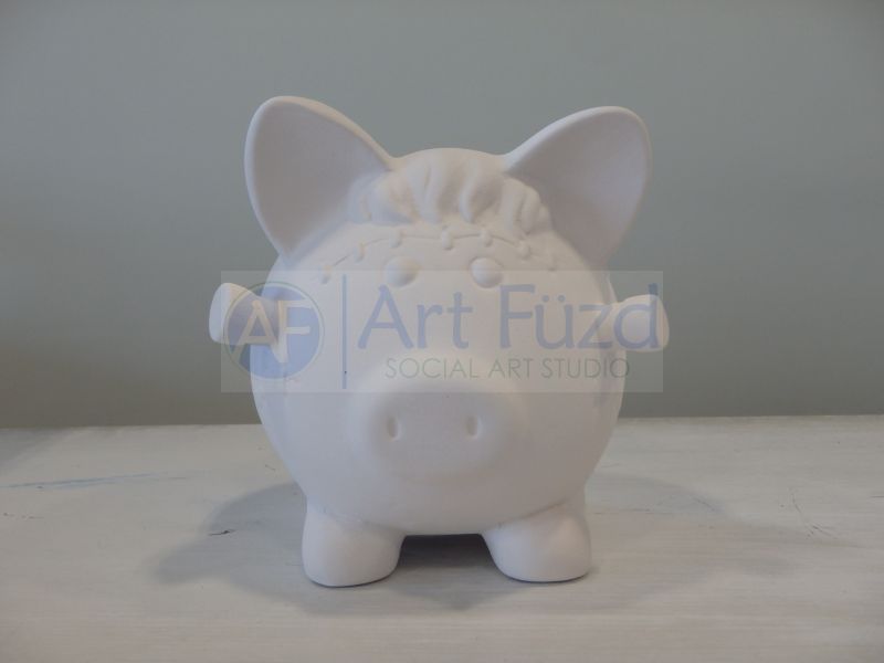 Frankenpig Piggy Bank, includes Stopper ~ 5.5 x 4.75 x 4.75