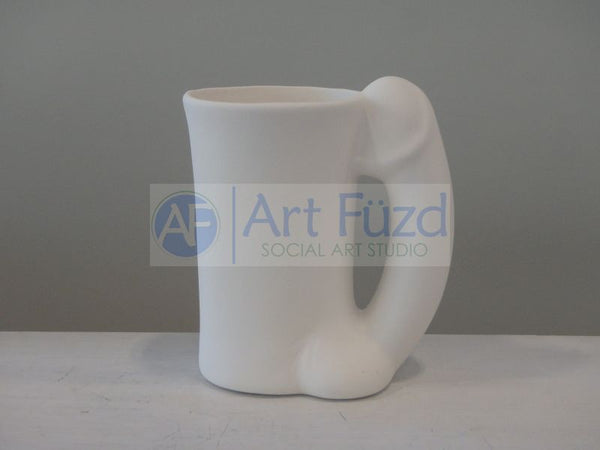 Penis Handle Mug ~ 5 x 5.25 in tall