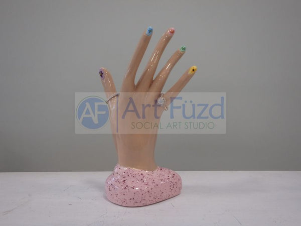 Jewelry Hand Figurine ~  3.75 x 2.5 x 8